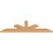 Ekena Millwork Saratoga Smooth Timber Gable Bracket, Western Red Cedar, 84"W x 24"H x 3 1/2"D x 5 1/2"F, 7/12 Pitch GBW084X24X0406SAR00SWR - alternate 3